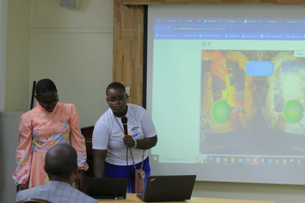 code_academy_ug's tweet image. Bobinah Emmanuella Lyn, 12, Scratch Advanced 🌀 Emmanuella is navigating the labyrinth of creativity with 'Maze Game'! 🧩 #CodingAdventure #LostAndFound #47thCodeCamp #HalfDecade #5yearsofImpact codeacademyug.org/student-projec… in partnership with @NITAUganda1 and @MoICT_Ug