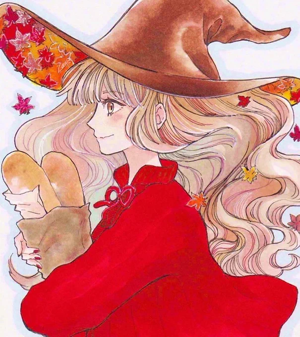梅雨(夏)と紅葉(秋)の魔女もいるので四季テーマも行けそう 