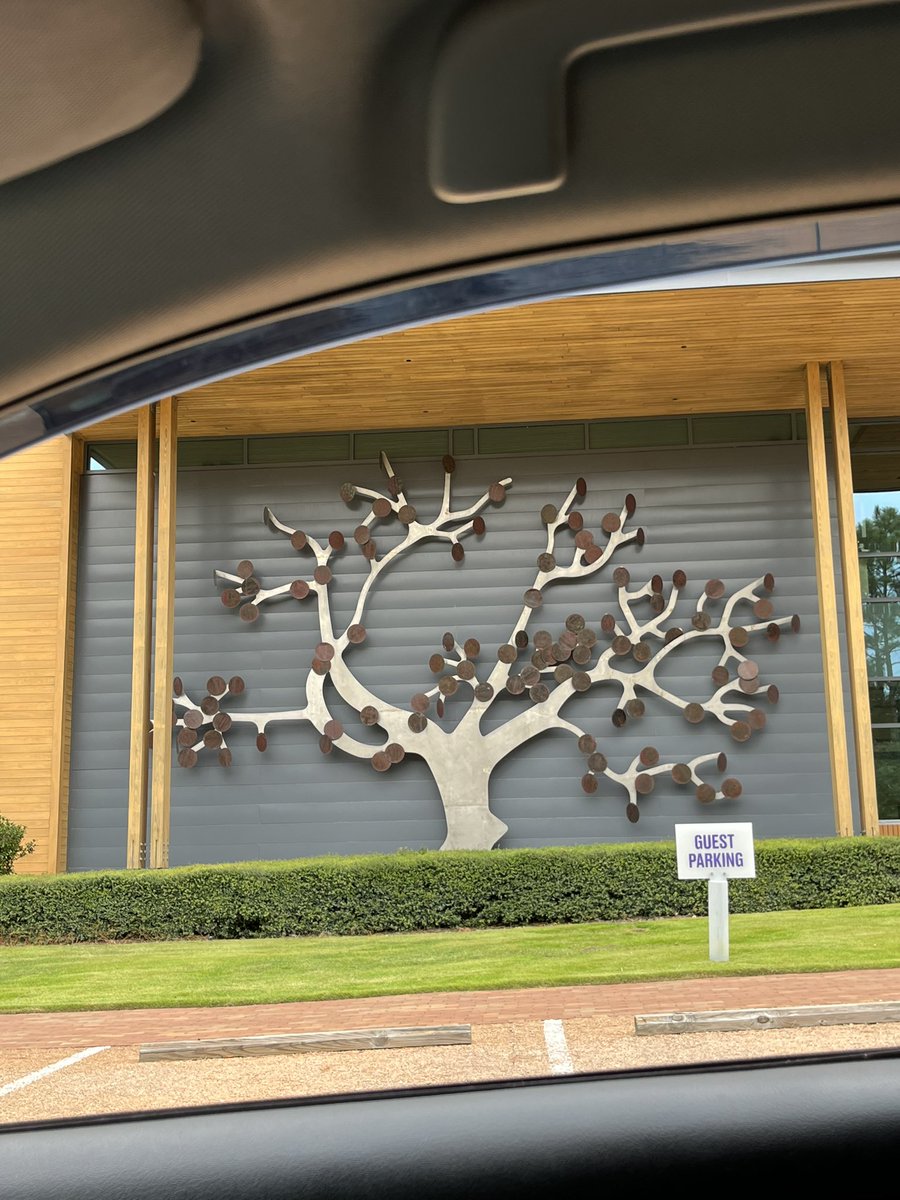 Some of the larger businesses around the school include the mall, hospital and live oak bank #EDN330F23Tour