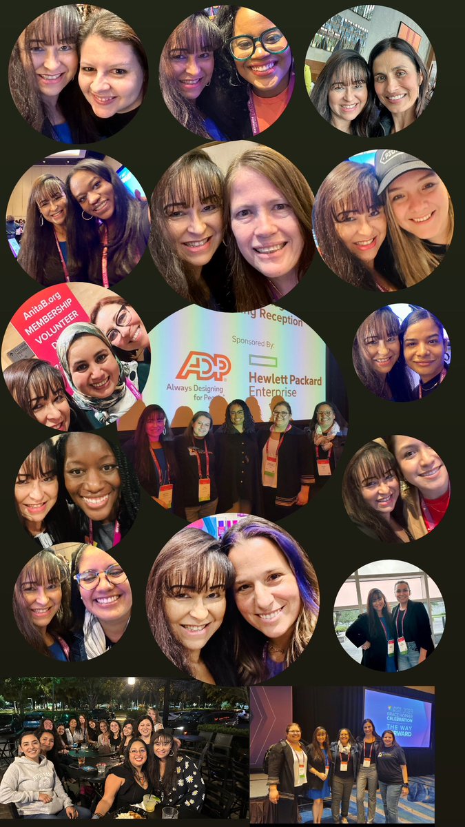Mirkeya's tweet photo. Part 1 of 2 - #GHC23 has come to an end! 4 days packed w learning, support, leadership, &amp; connections. A shoutout 2 @ADP @HPE for sponsoring “celebrating Latínx Technologists Networking Reception” for @LatinasInC 
#LICGHC23 #LatinasInComputing #womenintech #diversityintech https://t.co/6DhN84gBlG