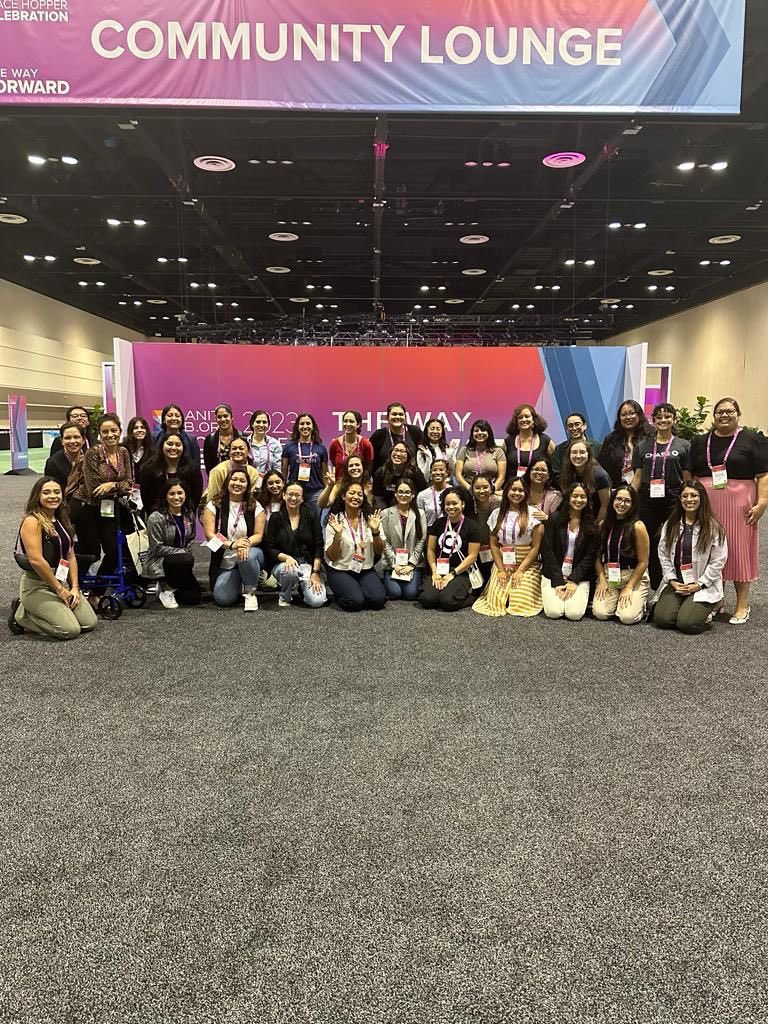 Mirkeya's tweet photo. Part 1 of 2 - #GHC23 has come to an end! 4 days packed w learning, support, leadership, &amp; connections. A shoutout 2 @ADP @HPE for sponsoring “celebrating Latínx Technologists Networking Reception” for @LatinasInC 
#LICGHC23 #LatinasInComputing #womenintech #diversityintech https://t.co/6DhN84gBlG