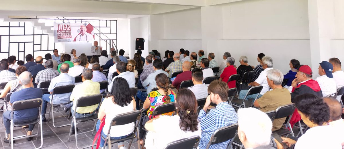 JSALGADOBRITO's tweet photo. Reuniones informativas con ciudadan@s de reconocido liderazgo en #Cuernavaca y #Jiutepec sobre mi participación en el proceso de #Morena a Coordinador de Defensa de la Transformación en nuestro Querido #Morelos.

Confiamos en que seremos incluidos en la encuesta definitoria. https://t.co/OPmE45RgPO