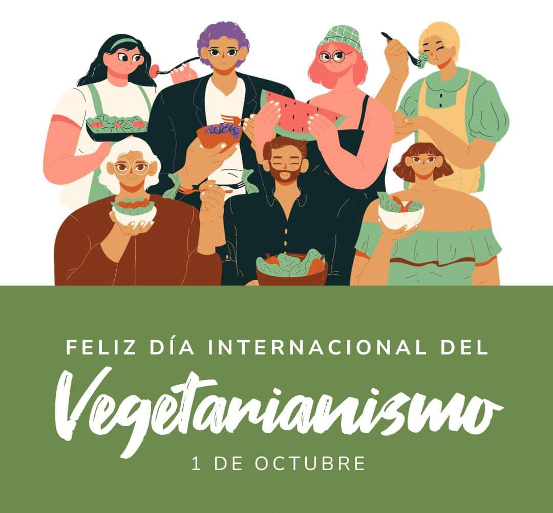 🌱🌍 En este Día Internacional del Vegetarianismo, te invitamos a sumergirte en el increíble mundo de una alimentación basada en plantas. 💚🥦🌽 No se trata solo de una dieta, ¡es un compromiso con tu salud, el planeta y el bienestar animal! 🌱🌎

#DíaDelVegetarianismo
