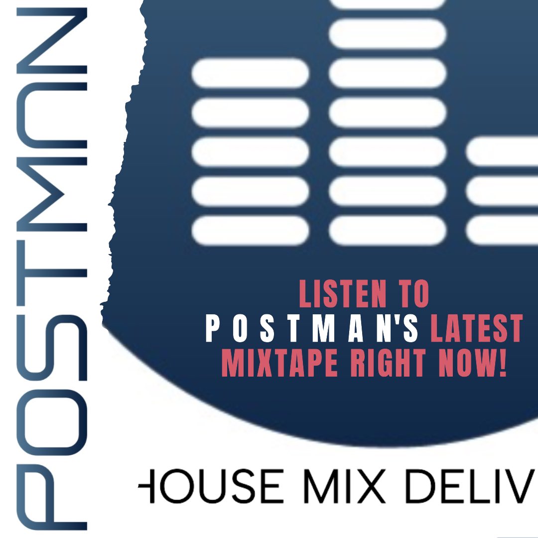 rbratschi's tweet photo. NEW MIXTAPE OUT NOW! Listen to the latest tunes from the series HOUSE MIX DELIVERY!
—> Link in Bio <—

#housemusic #indiedance #afrohouse #techhouse #mixtape #latestmusic #housemixdelivery #postmanmusic #postmanmusic_official

https://t.co/WXJ4hRE9HN https://t.co/1IuJ1FPqKL