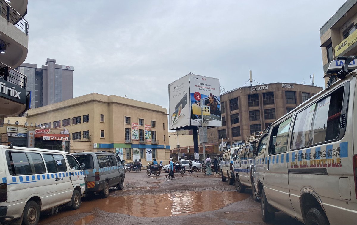 SpireJim's tweet photo. Our beautiful capital city. Pearl of Africa. This is the Center of Kampala. Guess the spot https://t.co/fAXiusSMBC