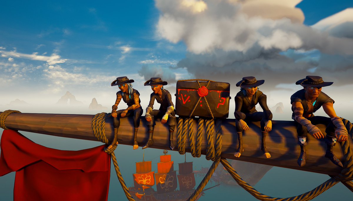CosmicsGaming's tweet photo. Lords of Legendary Secrets🤫

 #StyleOfThieves #SeaOfThieves 
@SeaOfThieves https://t.co/qNYPEawN5y