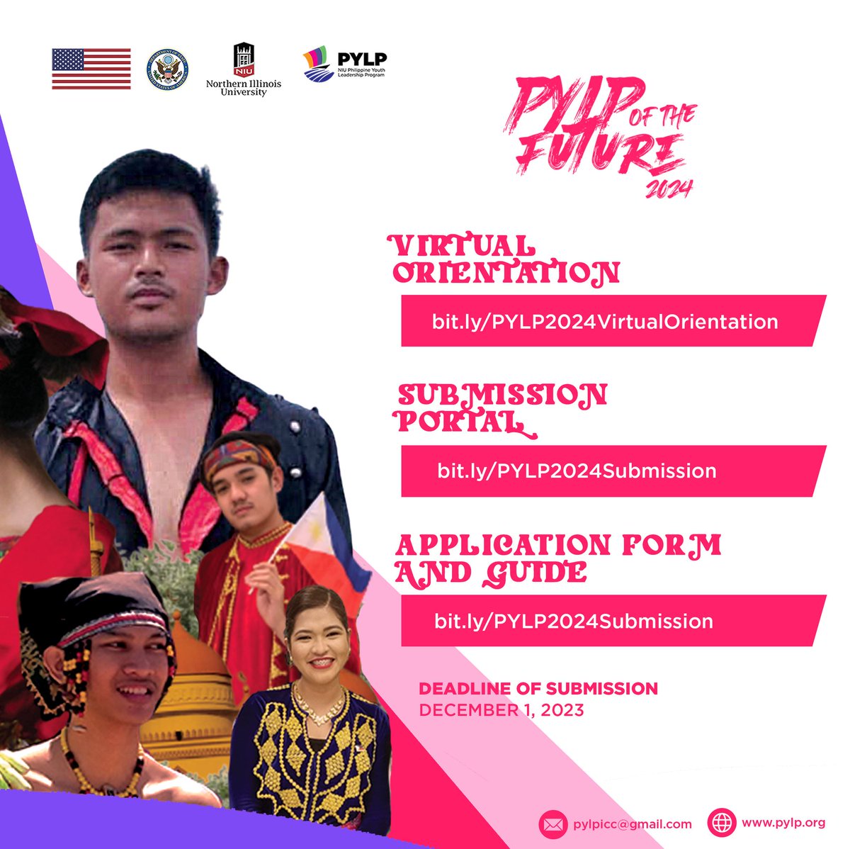 pylp1619's tweet photo. Join the Virtual Orientation for PYLP 2024 to learn more about PYLP and its application process.
Mark your calendar on October 14, 2023 at 1:00 PM via Zoom.
Sign up now and begin your journey as PYLP of the Future! https://t.co/6oNqtzHkpA