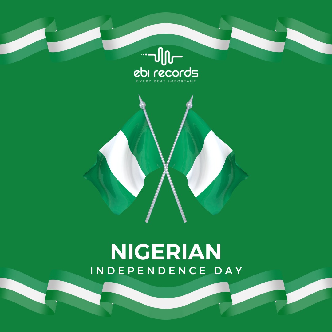 EbiRecords's tweet photo. 🇳🇬✊ Celebrating #NigeriaIndependenceDay and the start of #BlackHistoryMonth! At EBI Records, we honour the rich legacy and future of Black brilliance in music. Let's uplift every voice and story. 🎶🖤 #EBIRecords #UnityInDiversity #MusicMatters #BlackHistoryMonth2023 https://t.co/u720guC5ze