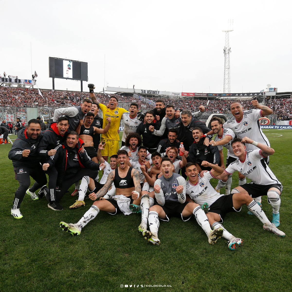 ColoColo's tweet photo. ¡Triunfazo! ¡Todos JUNTOS hasta el final!😍🔥 https://t.co/72VCkLRudN