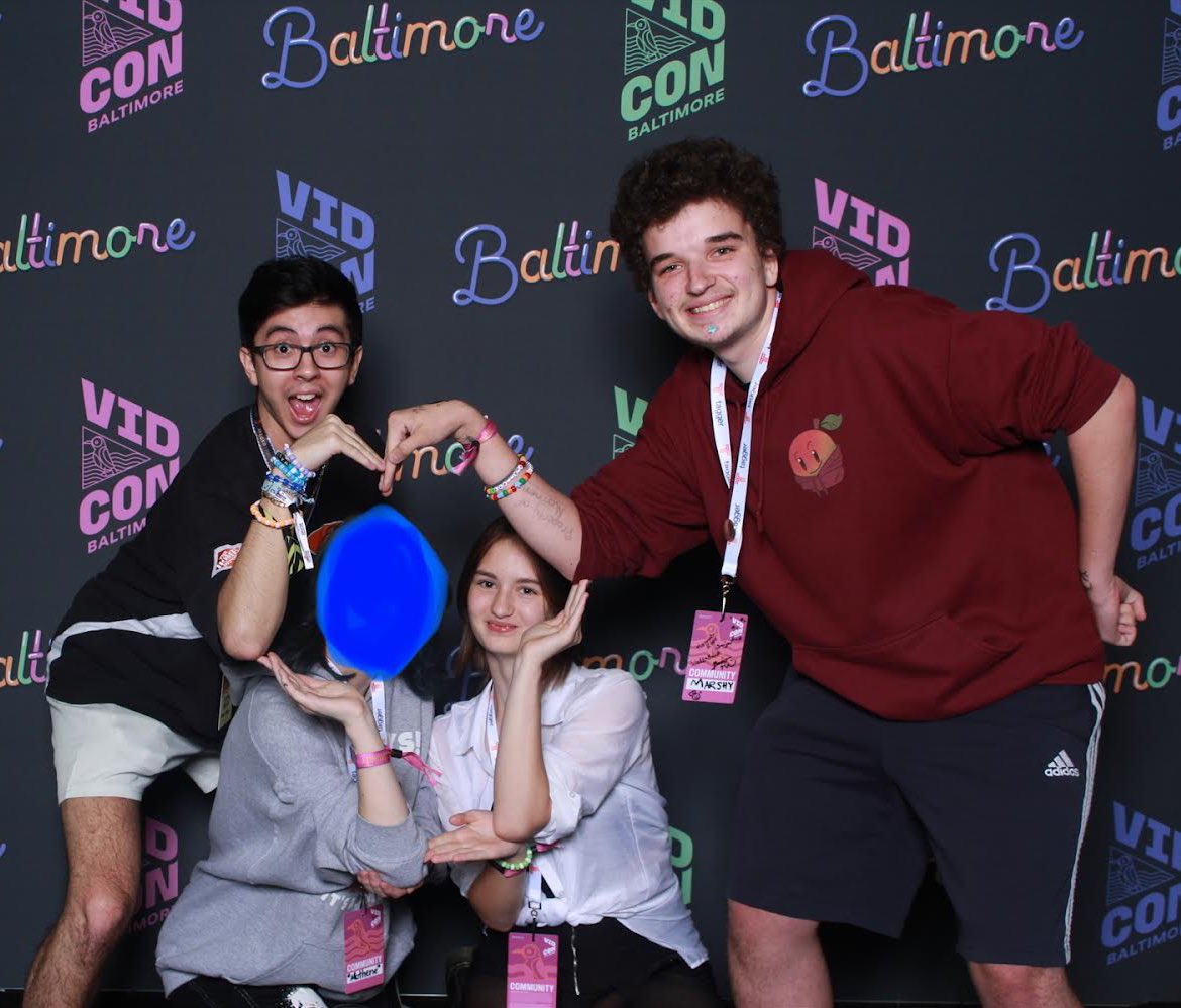 ItsMeMarshy_'s tweet photo. Give us your best guess as to what we were trying to make… #VIDCONBLT https://t.co/NiH3dL8rrb