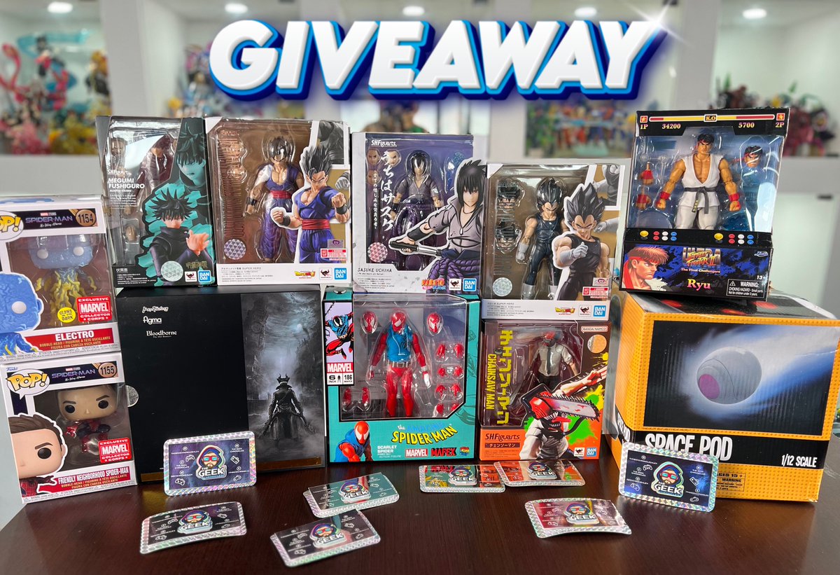 toys_chronicles's tweet image. INICIA NUEVO MEGA GIVEAWAAAAAY DE FIGURAS DE ACCIÓN!!!

Hola Geeks, antes que todo, como siempre, agradecerles el apoyo que recibe este proyecto todos los días. Sin ustedes, este tipo de dinámicas no sería posibles. MUCHA SUERTE A TODOS!!!

Como esta comunidad ha crecido tanto,…