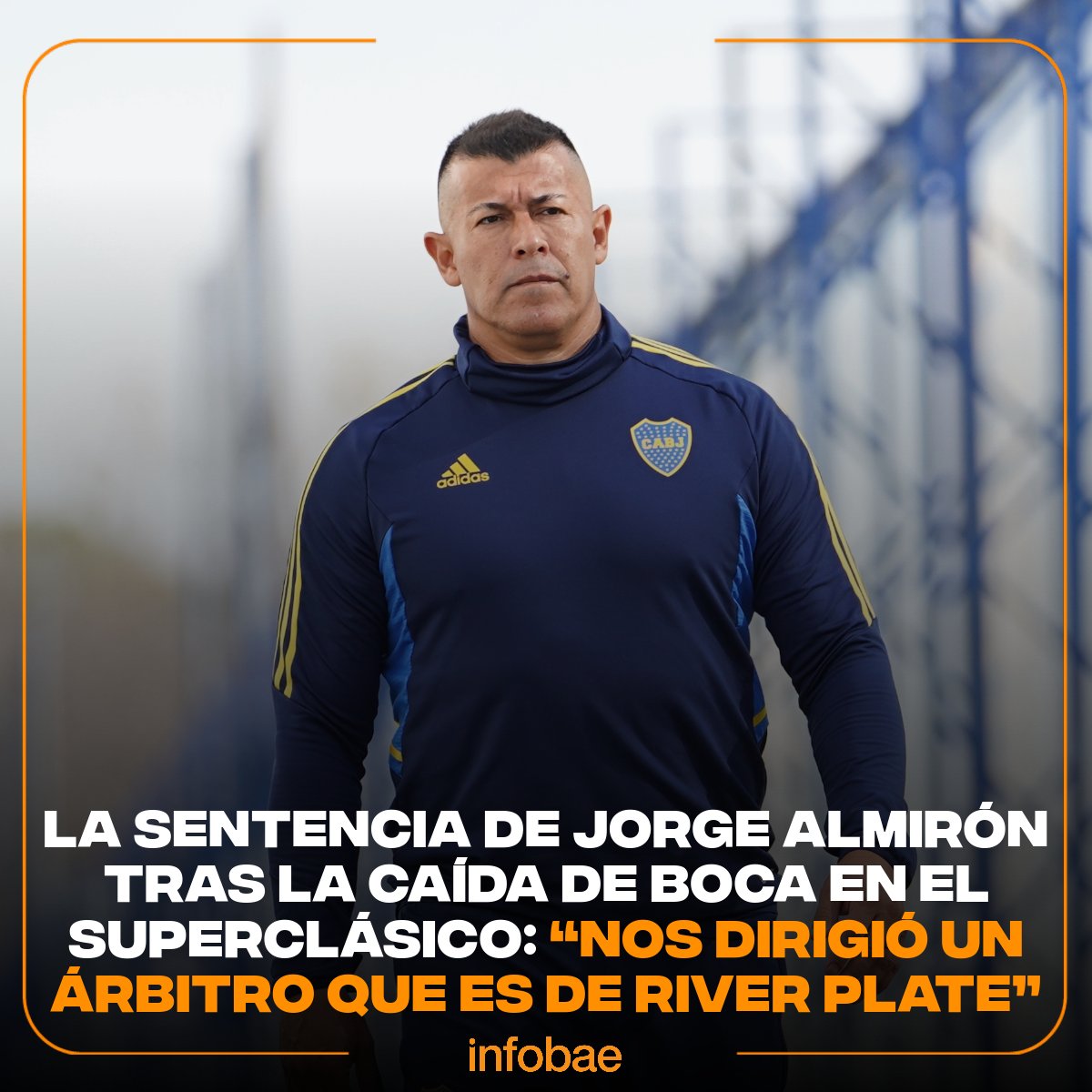La sorprendente sentencia de Jorge Almirón tras la caída de Boca en el Superclásico: “Nos dirigió un árbitro que es de River Plate” bit.ly/3Q1zIOh