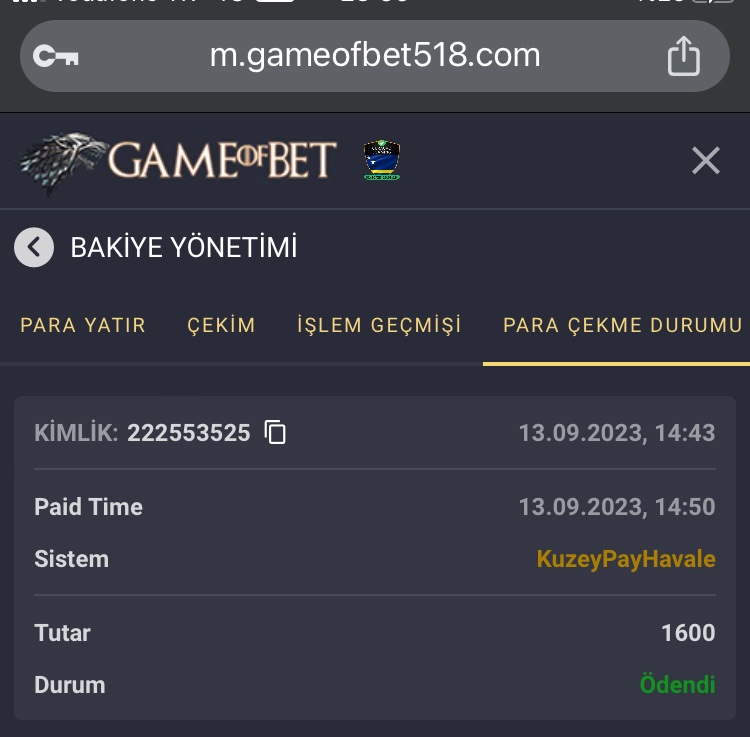 1907ertn's tweet photo. Ozlemttkk kullanıcı adım gameofbet ışık hızı 
@gameofofficial https://t.co/mDVVCv3ksZ