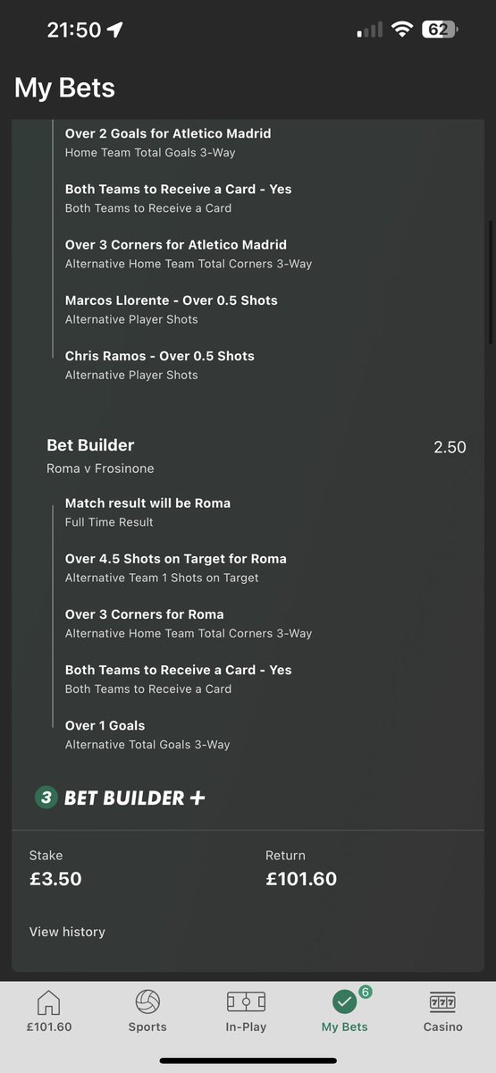 TomsTipsFooty's tweet photo. BOOOOOM💥💥💥

Multi-Match Bet Builder lands cashed out at around 29/1⚽️⚽️

Those on the Patreon got treated tonight😆💵

Join my Patreon below for more exclusive bets💵
https://t.co/rBMQDT07Y6 https://t.co/7JsEL6aOYC