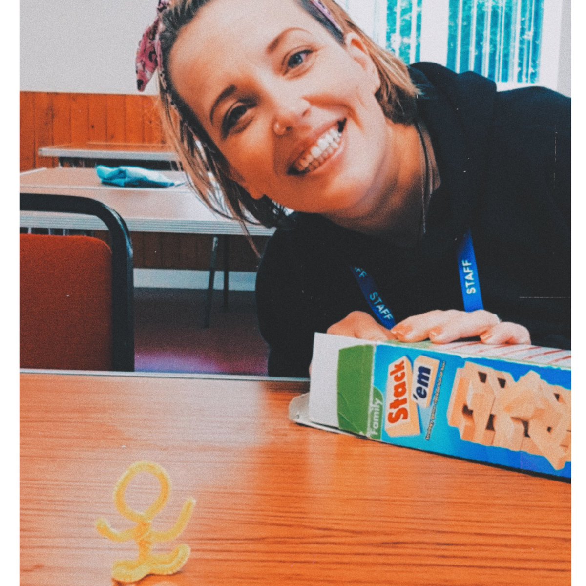 mrswinnington's tweet photo. Fab ‘mindfulness’ session at Endorphins yesterday. Check out my little pipe cleaner yoga dude 🧘♀️ #SENDchildren #support https://t.co/X9ftY90pGk