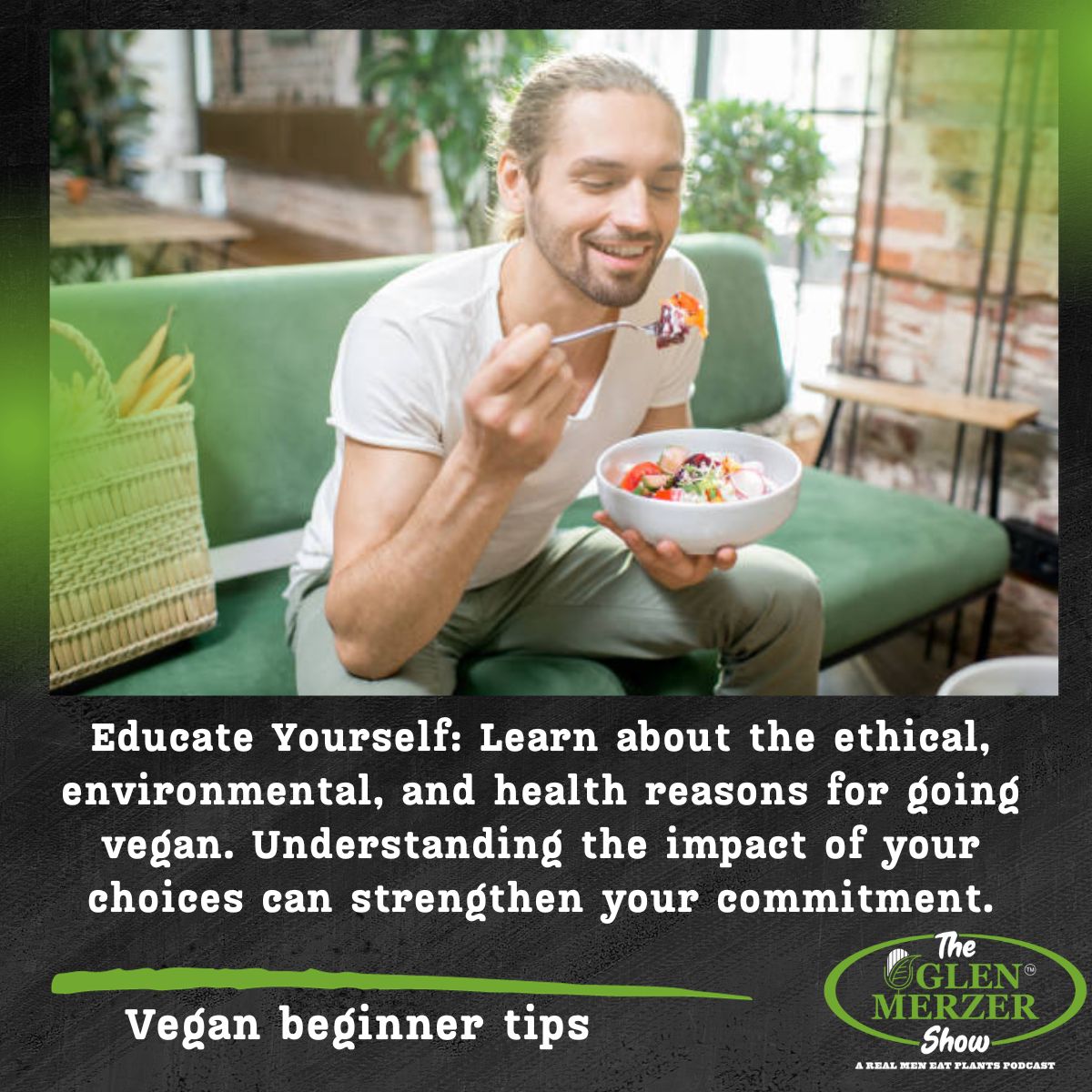 The power of knowledge fuels change. Dive into the ethical, environmental, and health reasons for choosing a vegan lifestyle. #GlenMerzerShow #VeganEducation #KnowledgeIsPower @RealMenEatPlant @pbofpodcast