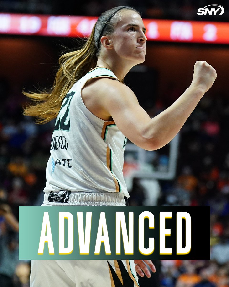 SNYLiberty's tweet image. THE LIBERTY ARE GOING TO THE WNBA FINALS! 🗽