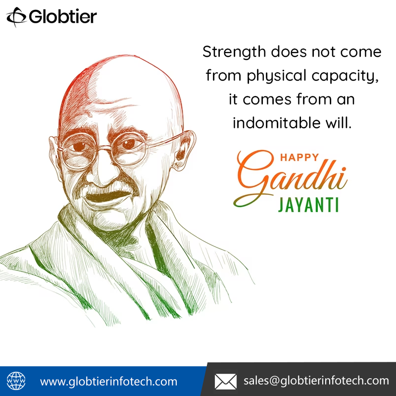 globtierinfotec's tweet image. Strength does not come from physical capacity, it comes from an indomitable will. -Happy Gandhi Jayanti
#gandhijayanti #physicalcapacity #strength #indomitable #happygandhijayanti #capacity #2october #2october2023