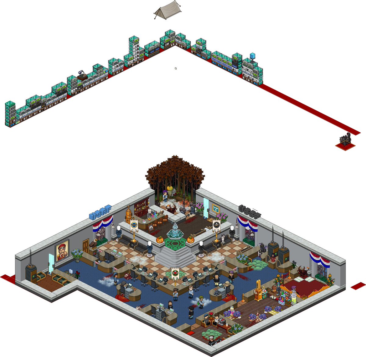 Habbo Department of the Air Force tweet media