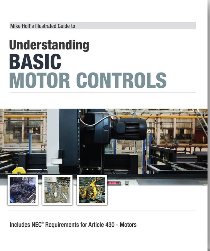 Basic motor controls I especially like the part when adapting a motor for low voltage use. #amreading #readingcommunity #WritingCommunity