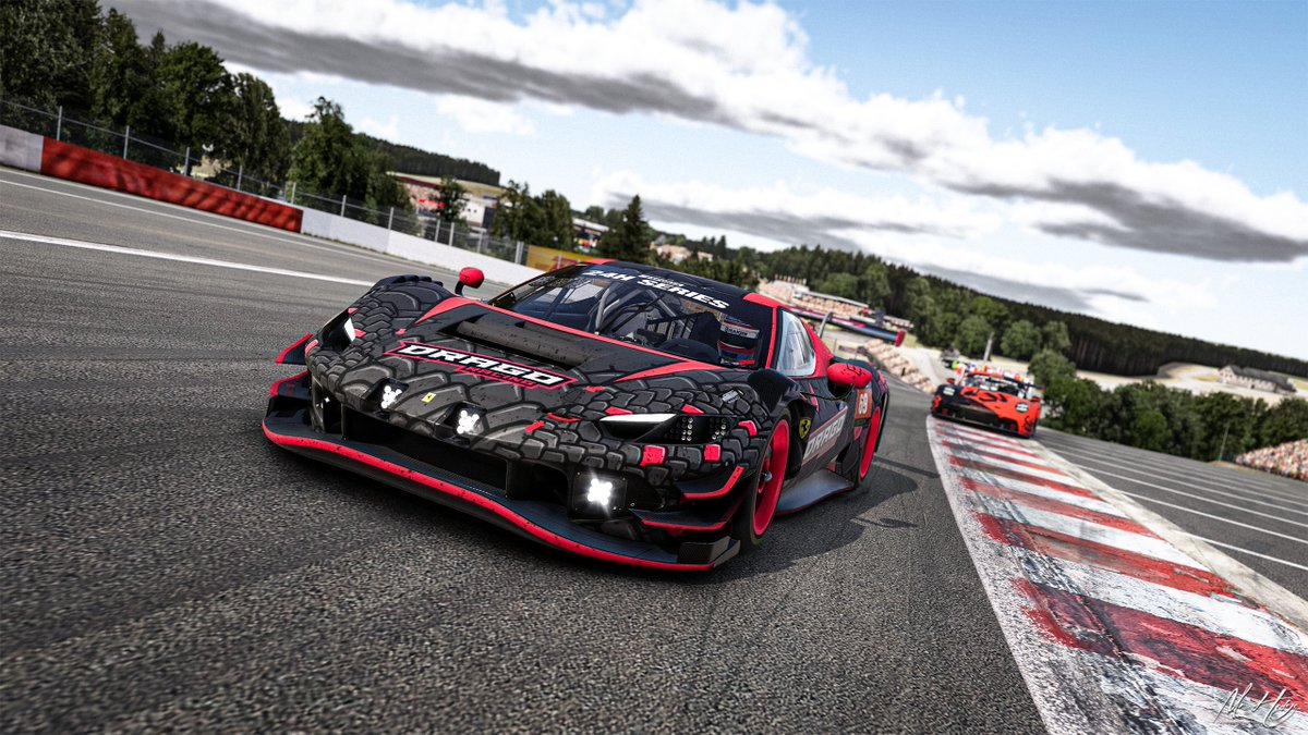 What a debut for @DragoRacing69 🤩 The Polish team win at first time of asking in the 24H SERIES ESPORTS, taking victory in the 6H SPA 🏆 The competition was hot on their tails - just 4 seconds behind after 6 hours of racing! 📸: @Mr_H_Photos