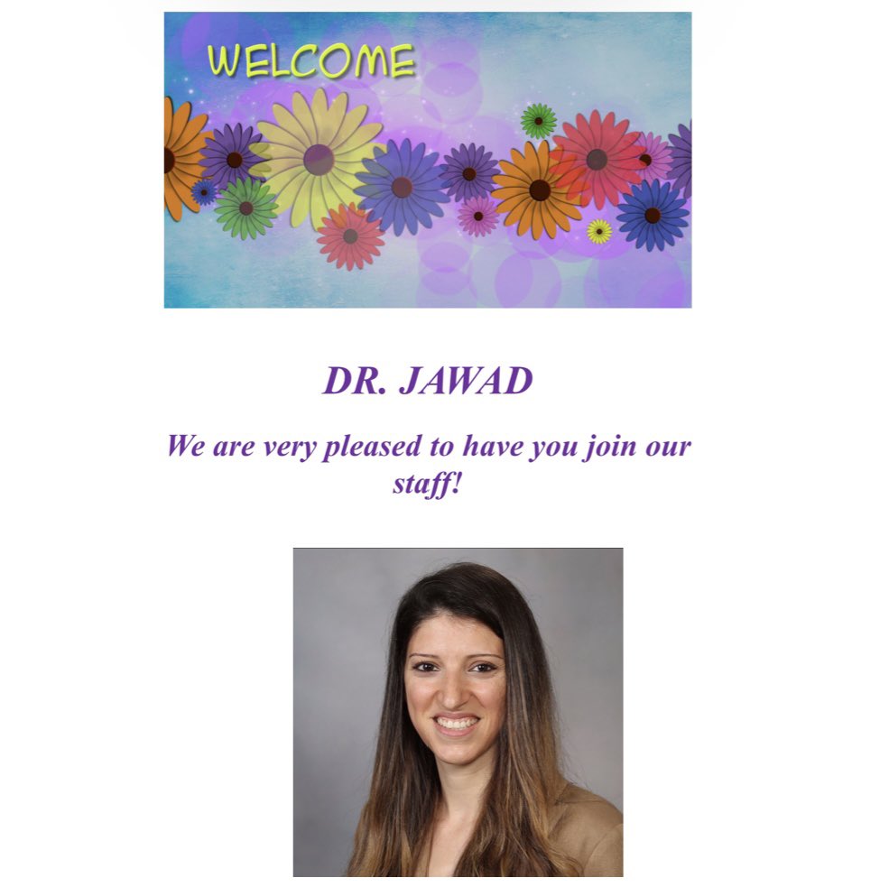 Excited to announce that Dr. Majd Jawad is joining our group of 9 Hematopathologists #hemepath
Welcome Dr. <a href="/MajdJawad10/">Majd Jawad</a> !
