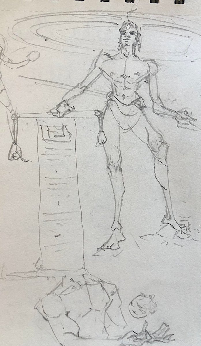 zone3001's tweet photo. Sketchy stuff and young salami dave energy #sketches #killsixbilliondemons https://t.co/d0Ld0jbDoB