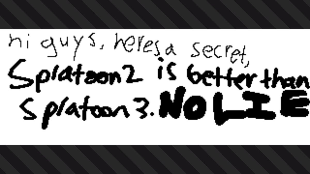 MasterMidwinter's tweet image. #Splatoon2 #NintendoSwitch