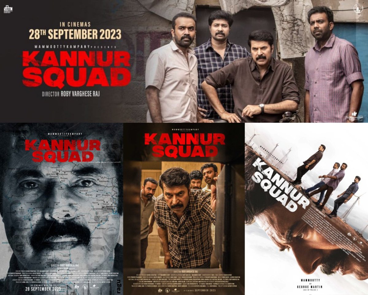 Ragunanthen1992's tweet photo. #KannurSquad (Malayalam) released Sep 28, 2023 💥

Good engaging crime investigation thriller by #RobyVargheseRaj 🎬👍🏻
Tikri Village Action Sequence 💥
Subtle, Goosebumps #Mammootty George Martin 🔥 Team members 👍🏻

@kannursquad @mammukka https://t.co/CpteEeI7tj