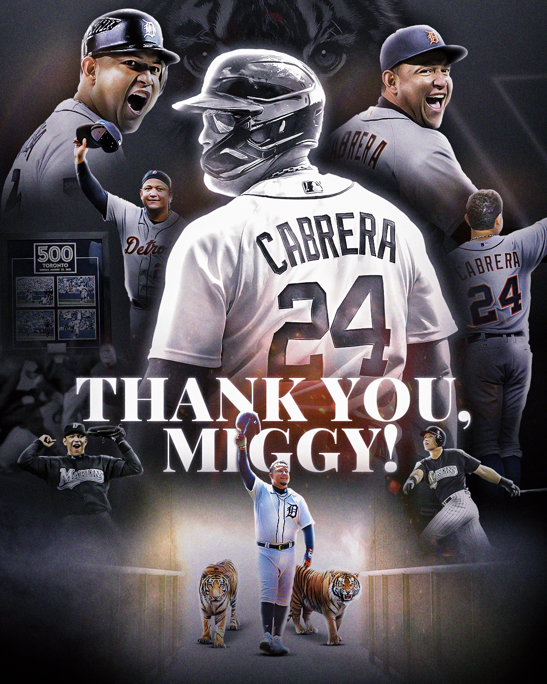 MLB on X: Gracias, Miggy. We'll never forget watching you play