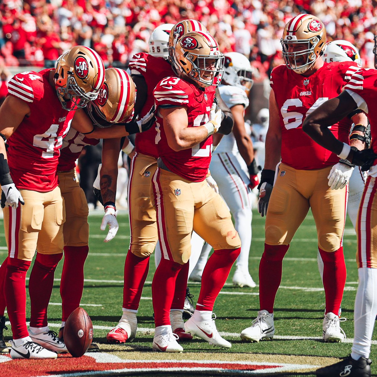 So nice he did it thrice. 

#AZvsSF