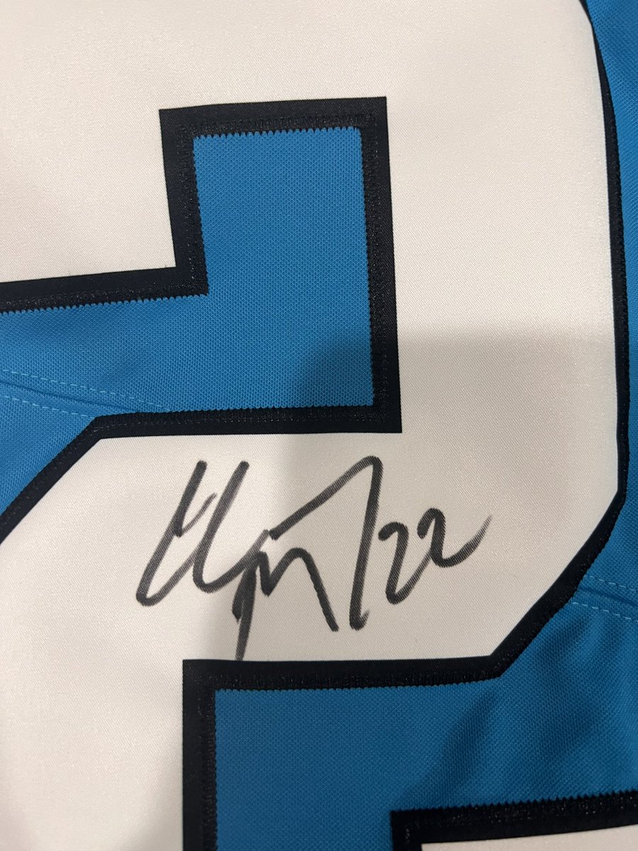 CheapSeatsSC's tweet photo. Looking to move these jerseys! All certified autos and can provide more pictures upon request. 
Soto - $225
Tatis - $225
CMC - $175
Chase - $225
RTs are appreciated! https://t.co/umM76m17ZJ