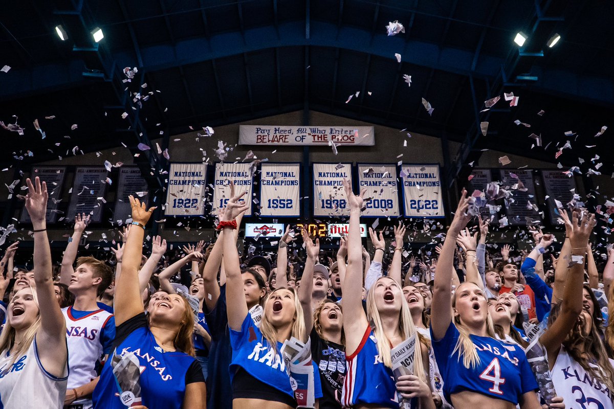 ONE. MONTH. OUT. 🗣️

see y’all in AFH for our exhibition game vs. Fort Hays State on Nov. 1‼️

#RockChalk x #LevelUp
