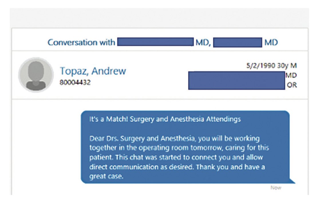 Check out our project at <a href="/UCSDHealth/">UC San Diego Health</a> using #informatics to enhance communication #acrossthedrape between Surgery and Anesthesia through a #VirtualHuddle in the EHR! Thank you @ACIJournal! thieme-connect.de/products/ejour…