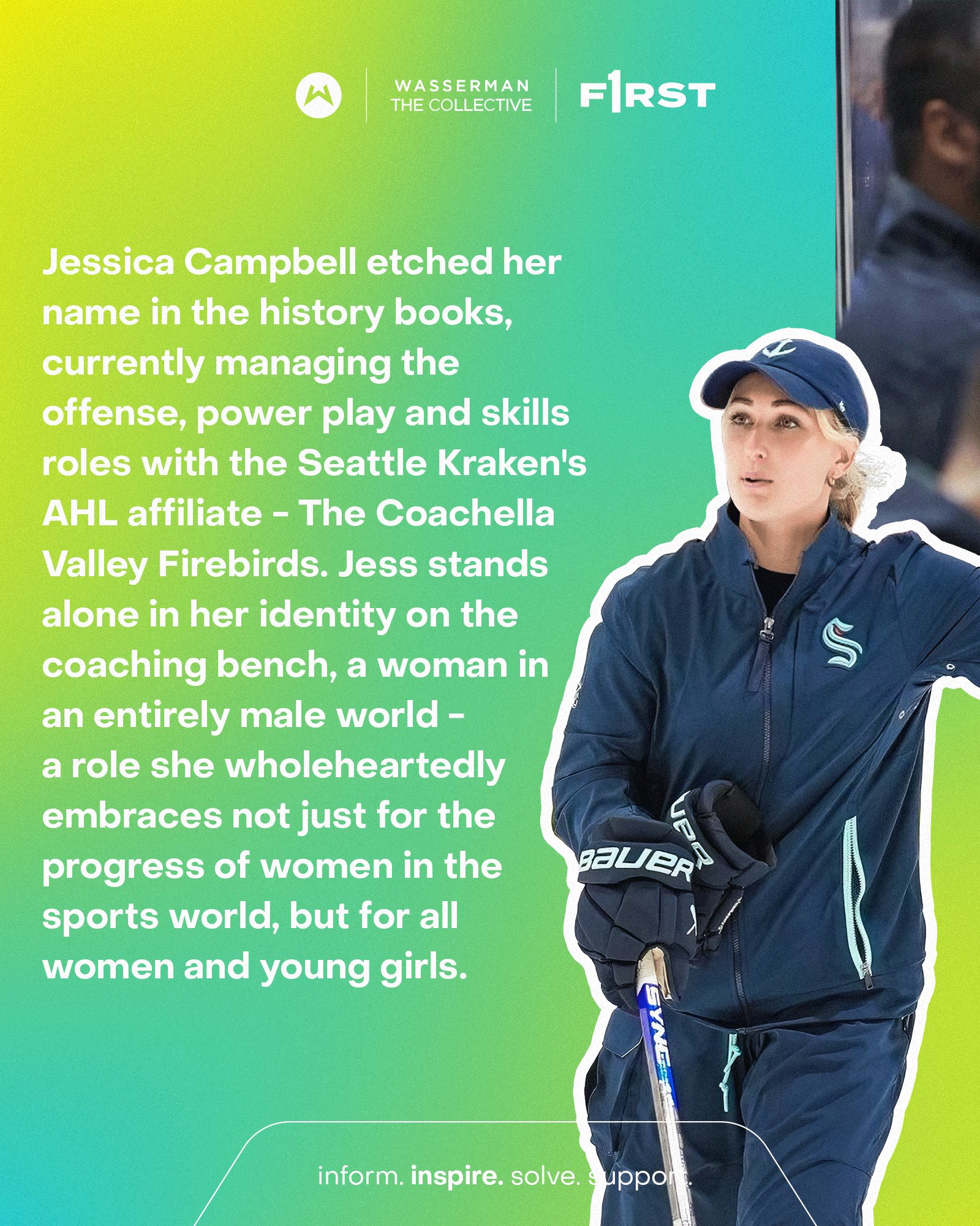 Kori Cheverie, Jessica Campbell make NHL history as first female