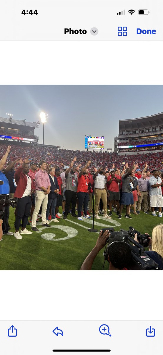 It was a great weekend going back to Ole Miss to celebrate our 2003 SEC co-west division champs and 2004 Cotton Bowl Champions. Great people on and off the field! Thanks guys for all the memories! 🏈❤️