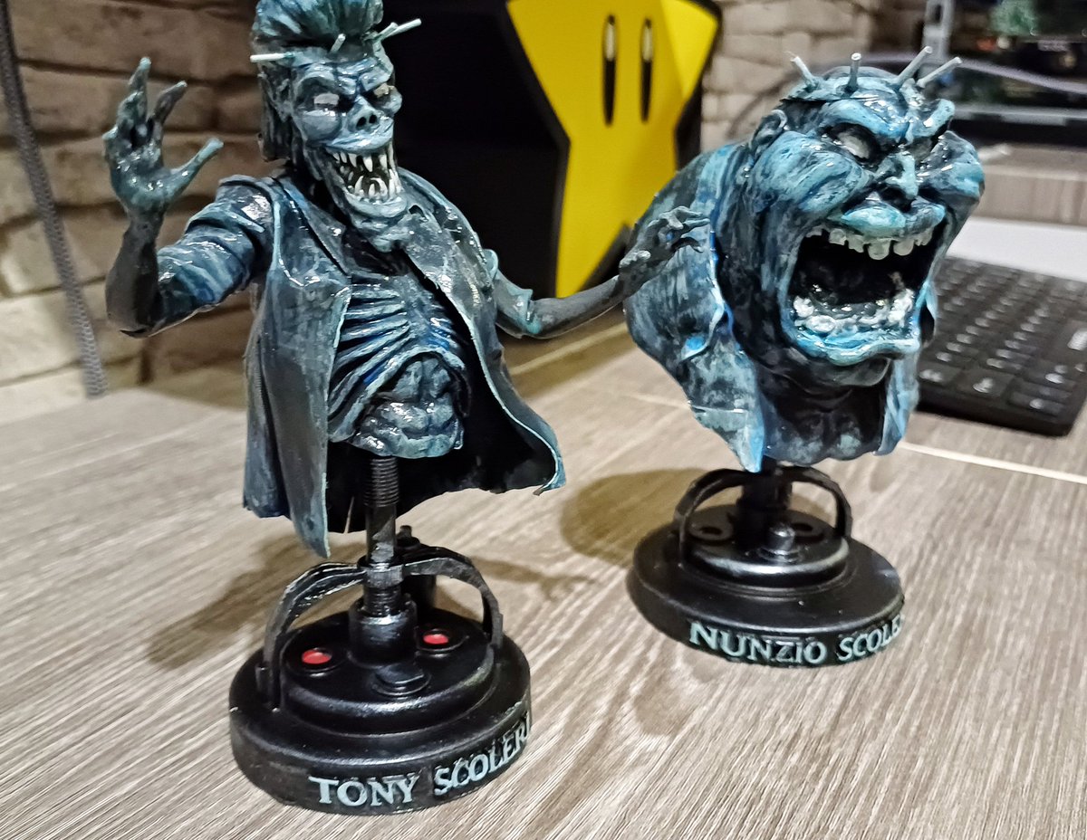 matt_else's tweet photo. That's the Scoleri Brothers busts finished and on ebay :) #ghostbusters #ghostbustersafterlife #scolleribrothers #ghost #protonpack #staypuft #whoyagonnacall #craft #art https://t.co/s9qfk1SlVL