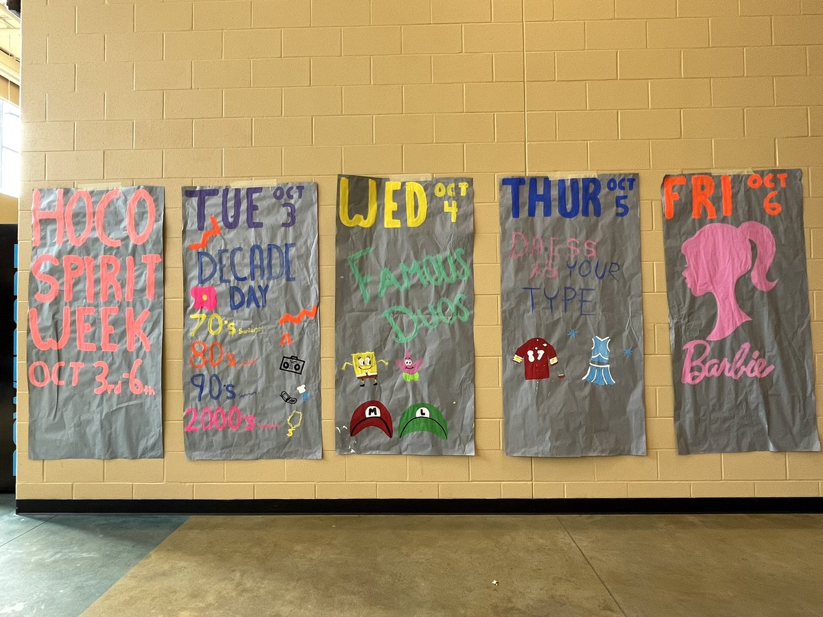 Thanks STUCO for all your work for Spirit Week.   Let’s bring it Chrisman.