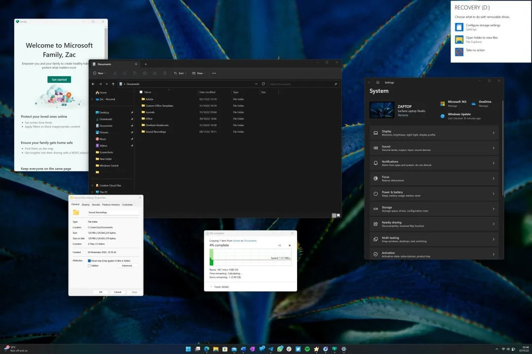 FedeStories's tweet photo. @Windows It would be perfect if we could have a full #darktheme, then, our #Halloween 🎃 will be perfect. But I don't think it will ever happen, or what do you think @Microsoft? Maybe when #Windows20 happens or who knows. At least the dark #dialogs will be cool. #Windows11 https://t.co/B1W7wCtsuZ