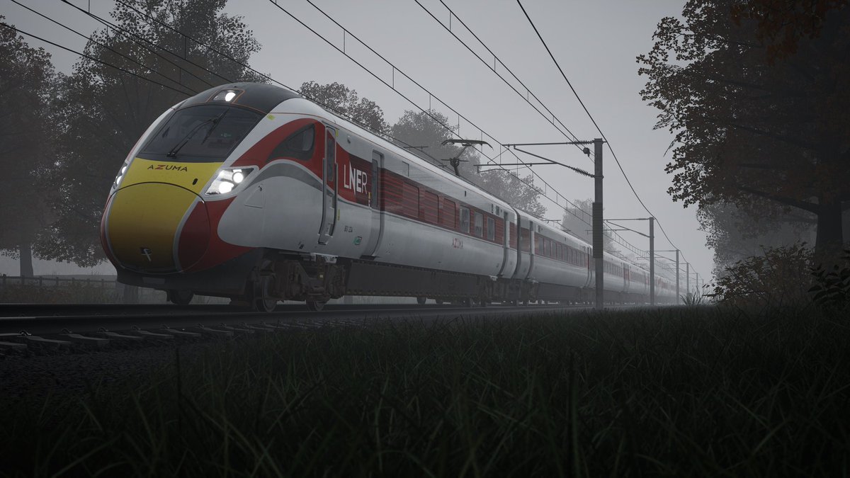 bryer's tweet image. Been messing around with some of the signalling, rain and details mods for #TSW4. I have to say the results are pretty stunning.... #trainsim #trainsimworld4 @trainsimworld