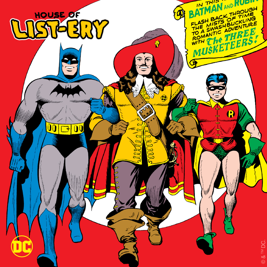 Where in the world (and when!) has Batman been? Find out in today’s #DCHouseOfListery. bit.ly/3PB4axc