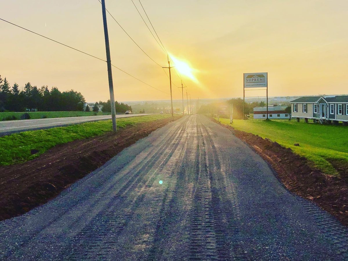 isaaams's tweet image. 📣Brand new AT lane 📣ready for paving that connects the separated path along the bypass and Brackley pt rd, with Confederation Trail at Mt. Edward rd.