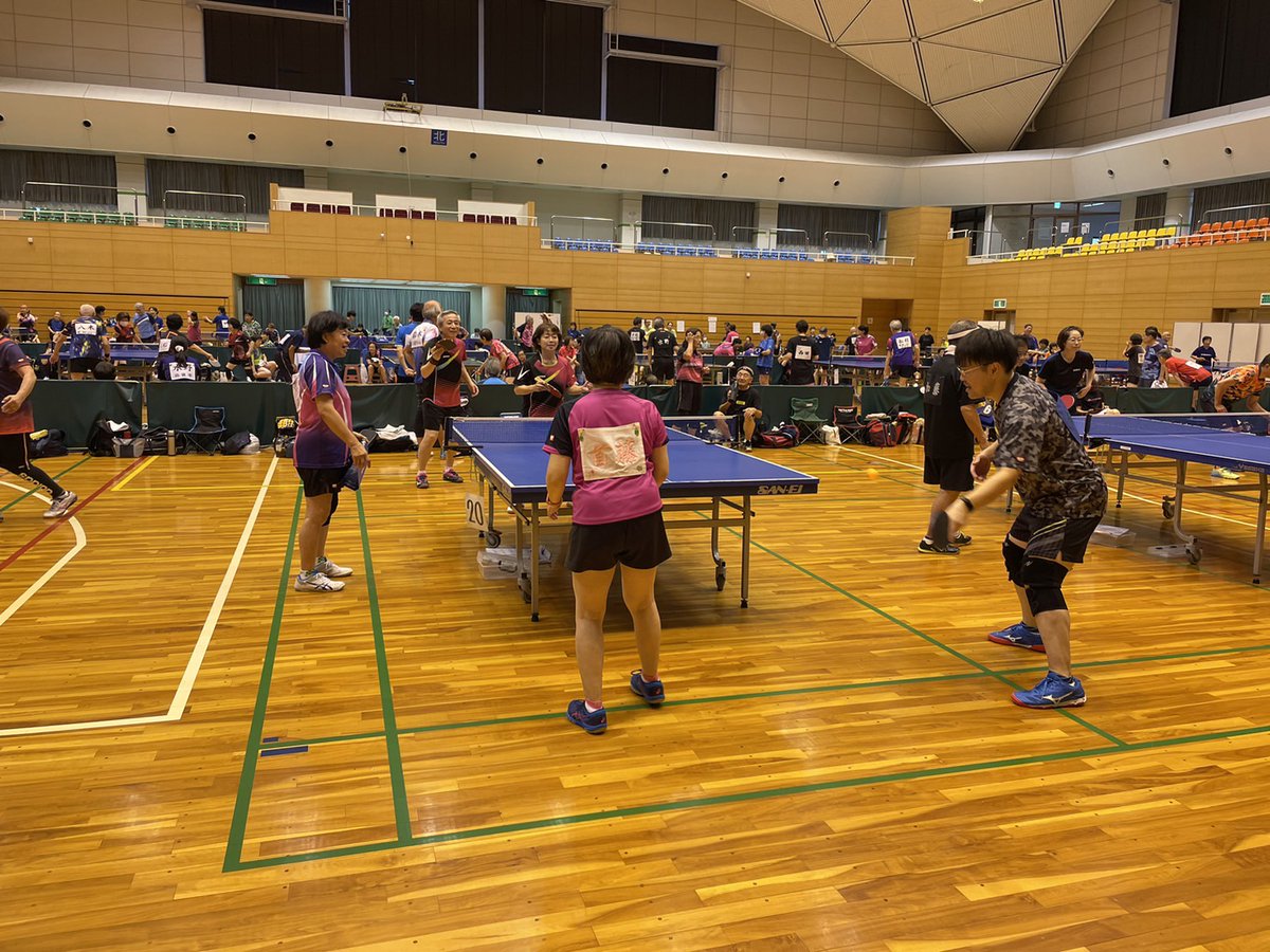 EightALL1's tweet photo. あまちゃんお楽しみラージ団体戦
鈴木、山本ペアの団体戦組　優勝
大橋、首藤ペアは1回戦敗退

鈴木、山本ペアはこの日無敗で優勝しました！！
大橋は最後に大谷さんと打ったのがめっちゃ疲れました。 https://t.co/QzyS7wBTTH