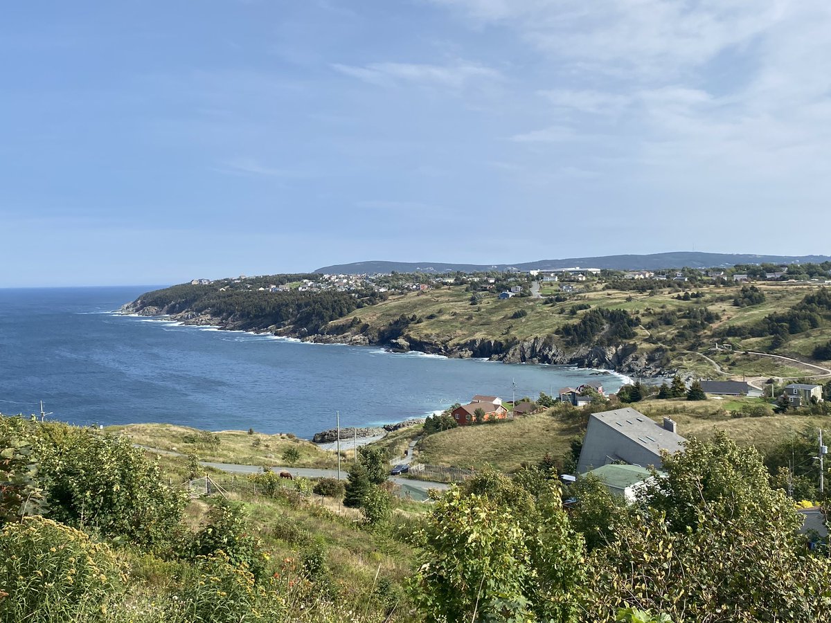 BethGorham's tweet photo. Beautiful Torbay #newfoundland on a glorious fall day. Great spot to sit on a deck and eat fresh cod. https://t.co/PwQ59fpjzB