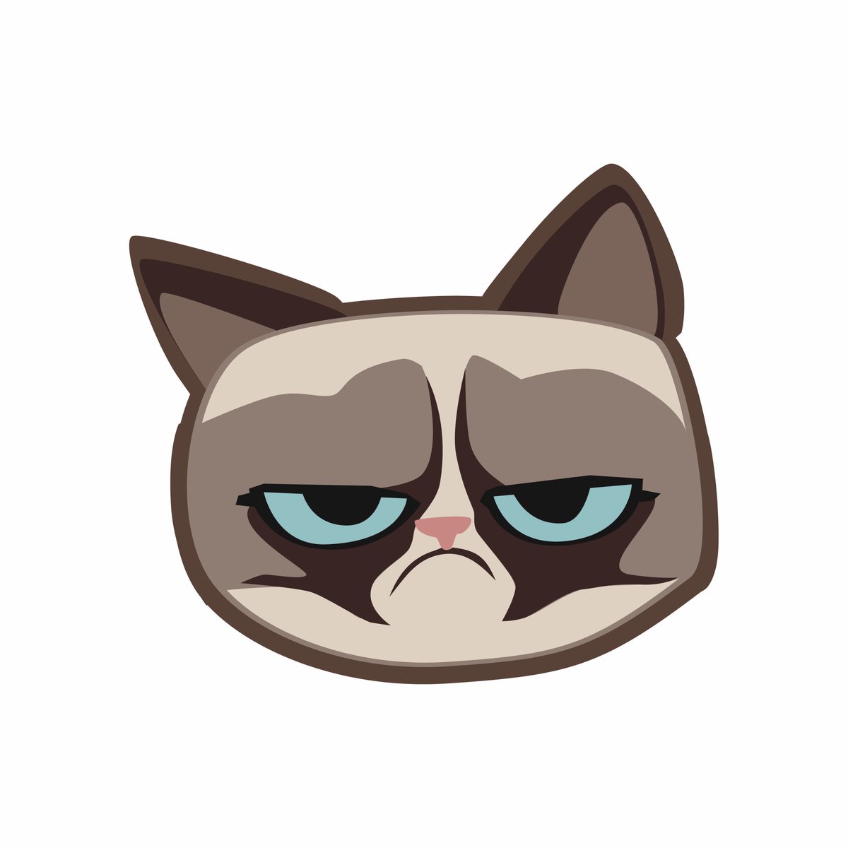 RealGrumpyCat's tweet photo. Sept 30th                           Oct 1st https://t.co/pEIoMNsxlS