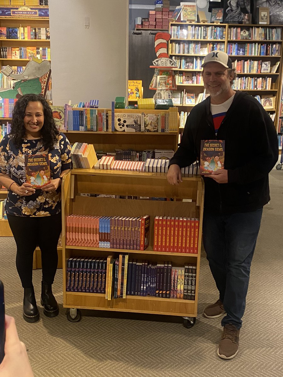 Elizabeth Blye (@msblyereads) on Twitter photo Congratulations to <a href="/baronchrisbaron/">Chris "Pre-order SPARK" Baron</a> & @rajanilarocca on the birth of book baby “The Secret of the Dragon Gems” & a great event at <a href="/BooksofWonder/">Books of Wonder</a>! You two are so fun together & kids everywhere are lucky you’ve collaborated on this book! ❤️🪄🪨📚 Congratulations to <a href="/baronchrisbaron/">Chris "Pre-order SPARK" Baron</a> & @rajanilarocca on the birth of book baby “The Secret of the Dragon Gems” & a great event at <a href="/BooksofWonder/">Books of Wonder</a>! You two are so fun together & kids everywhere are lucky you’ve collaborated on this book! ❤️🪄🪨📚