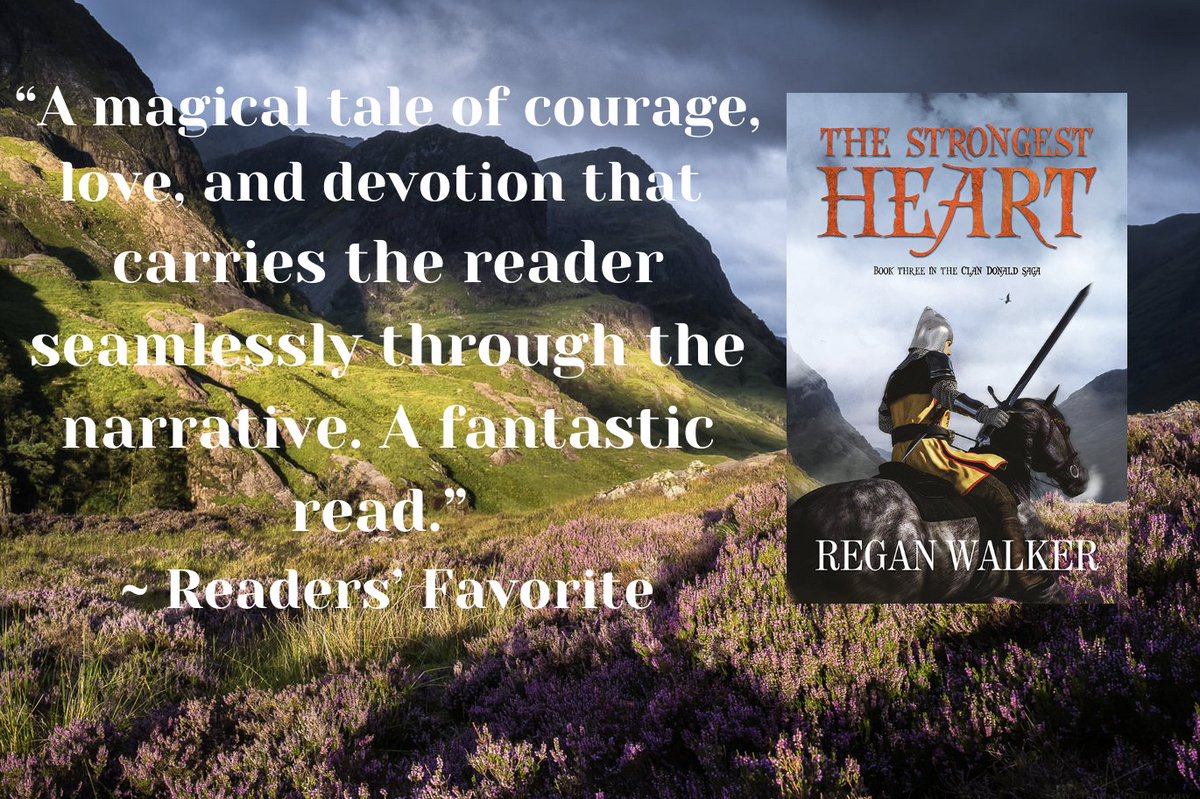 "A powerfully written story that pulls you in at the very beginning..." The Strongest Heart, book 3 in The Clan Donald Saga of the Lords of the Isles. #Scotland #HistFic amazon.com/gp/product/B0C…