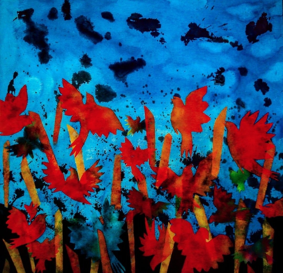 Flying,  mono print on canvas 
#art #artist #painting #fineart #visualart #contemporaryart #colorful #acrylic #myartwork #artgallery #artstudio #GraphicDesign #traditionalart