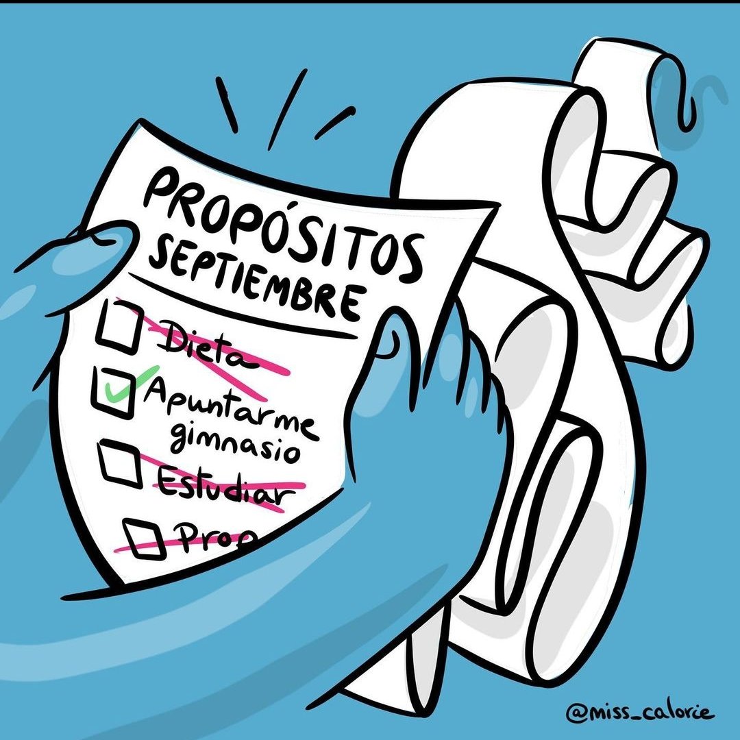 Septiembre y sus listas de propósitos, ajjjj
Con sus presiones... 
Propias y ajenas.
Cumpliste? Una sí? Cuatro no? 

Fuera, fuera, fuera listas imposibles!!!! 

Cada día empezamos. Ahora también, mañana también. Con un punto en la lista, nosotros.
Feliz octubre!
