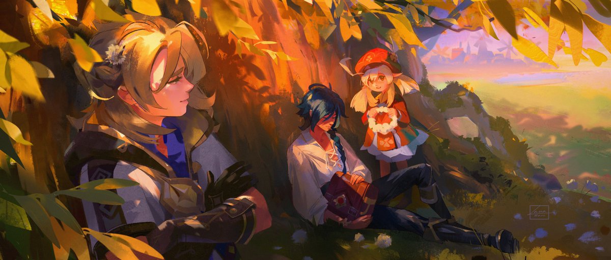 The stories left behind 🍃

#GenshinImpact #原神 #Albedo #Kaeya #Klee